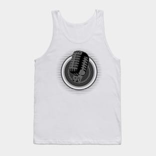 Microphone | Hiphop | V12 Tank Top